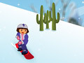 遊戲Dora Snow skates