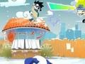 遊戲Naruto playing snowballs