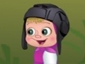 遊戲Masha and the Bear: Jumping on logs