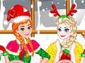 遊戲Elsa And Anna Christmas Day