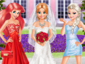 遊戲Frozen And Ariel Wedding