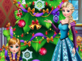 遊戲Frozen Christmas Tree Design