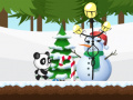 遊戲Christmas Panda Run