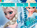 遊戲Frozen Math Quiz