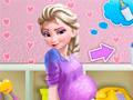 遊戲Elsa Baby Birth Caring