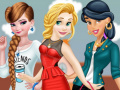 遊戲Princesses Modern College Fashion