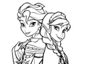 遊戲Frozen Coloring For Kids