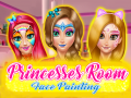 遊戲Princesses Room Face Painting
