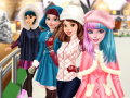 遊戲Princesses Go Ice Skating