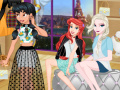 遊戲Princesses College Fashion