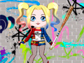 遊戲Cute Harley Quinn Dress Up