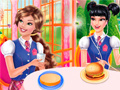 遊戲Princesses Burger Cooking