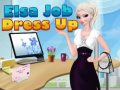 遊戲Elsa Job Dress Up