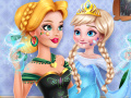遊戲Prank the Nanny Baby Ice Queen