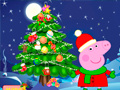 遊戲Peppa Pig Christmas Tree Deco