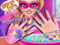 遊戲Superhero doll manicure