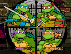 遊戲TMNT：Kickin'It Old School 在線.