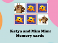 遊戲Kate and Mim Mim: Memory cards