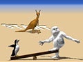 遊戲Yeti Sports - Albatros overload. Part 4