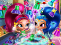 遊戲Shimmer And Shine Wardrobe Cleaning