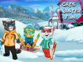 遊戲Cats Winter Fun