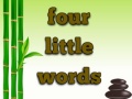 遊戲Four Little Words