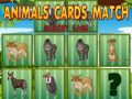 遊戲Animals Cards Match 