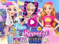 遊戲Elsa and Rapunzel Princess Rivalry