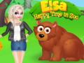 遊戲Elsa Happy Time In Zoo