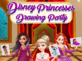 遊戲Disney Princesses Drawing Party