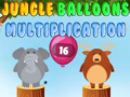 遊戲Jungle balloons multiplication
