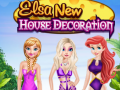 遊戲Elsa New House Decoration