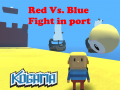 遊戲Kogama: Red Vs. Blue Fight in port