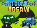 遊戲Cartoon Car Jigsaw