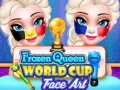 遊戲Frozen Queen World Cup Face Art