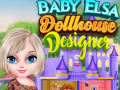 遊戲Baby Elsa Dollhouse Designer