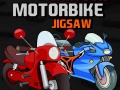 遊戲Cartoon Motorbike Jigsaw