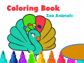 遊戲Coloring Book: Zoo Animals