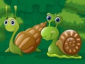 遊戲Cute Snails Jigsaw