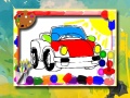 遊戲Cartoon Cars Coloring Book