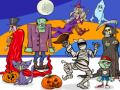 遊戲Find 5 Differences Halloween