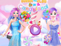 遊戲Barbie and Elsa in Candyland