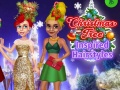 遊戲Christmas Tree Inspired Hairstyles