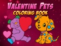 遊戲Valentine Pets Coloring Book