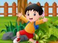 遊戲Playing Kids Jigsaw