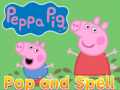 遊戲Peppa pig pop and spell