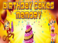 遊戲Birthday Cakes Memory