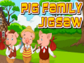 遊戲Pig Family Jigsaw
