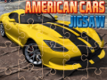 遊戲American Cars Jigsaw
