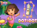 遊戲Dora The explorer Dot to Dot